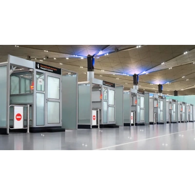 PERCo Калитка автоматическая WMD-05S со створкой AG-650 PERCo Калитка автоматическая WMD-05S со створкой AG-650