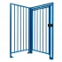 PERCo Калитка полноростовая WHD-16 PERCo Калитка полноростовая WHD-16