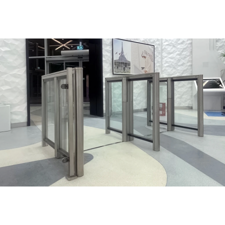 PERCo Скоростной проход ST-01 с распашными створками и встроенным сканером штрихкода PERCo Скоростной проход ST-01 с распашными створками и встроенным сканером штрихкода