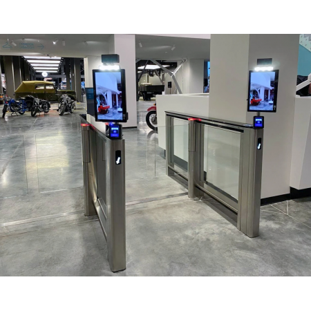 PERCo Скоростной проход ST-01 с распашными створками и встроенным сканером штрихкода PERCo Скоростной проход ST-01 с распашными створками и встроенным сканером штрихкода