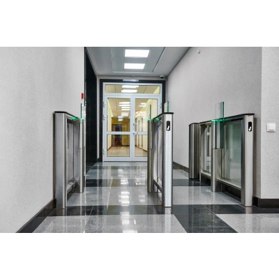 PERCo Скоростной проход ST-02 с раздвижными увеличенными створками PERCo Скоростной проход ST-02 с раздвижными увеличенными створками